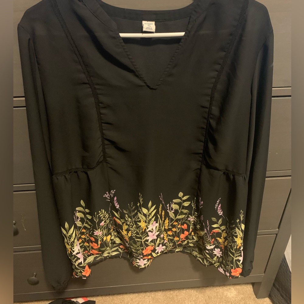 Long sleeve blouse